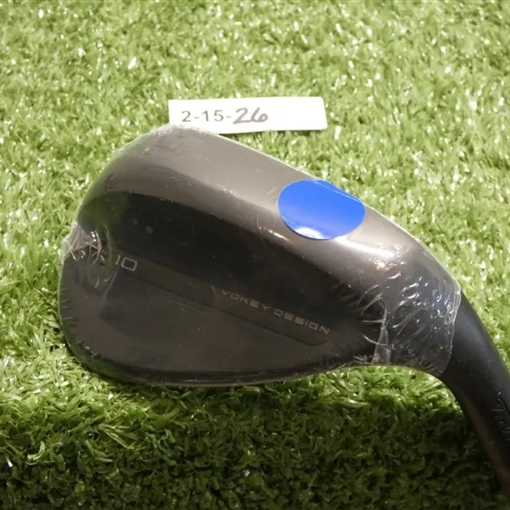 Titleist Vokey SM10 Jet Black 56* 10* Sand Wedge S Grind Dynamic