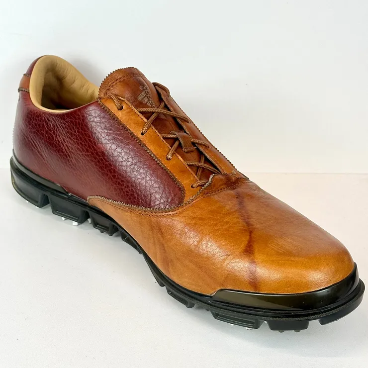 Adidas AdiPure Motion Golf Shoes - Brown - Size 12.5 - Like New! display picture 2