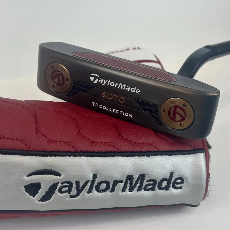 TaylorMade TP Black Copper Collection Soto Putter - Stability Tour