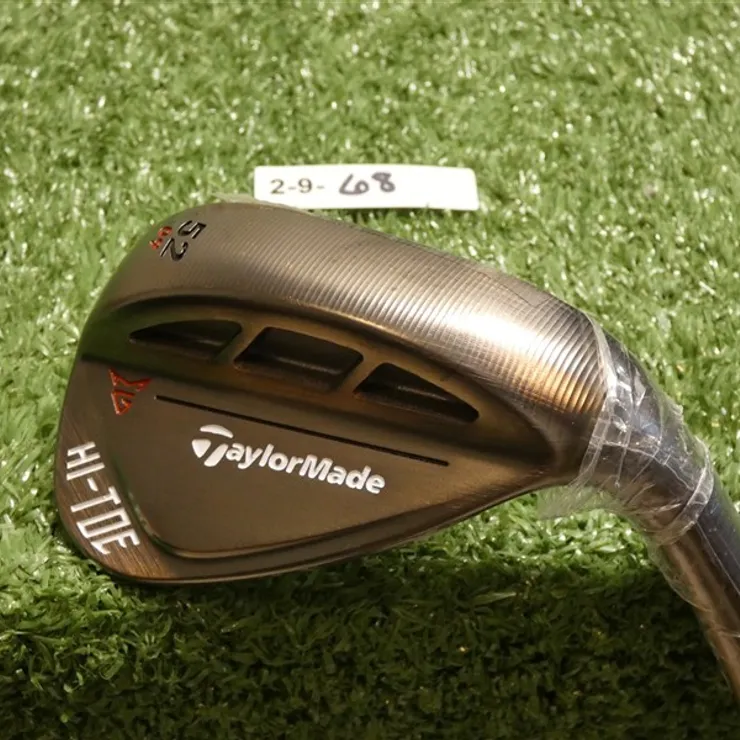 TaylorMade Milled Grind Hi-Toe RAW 52* 09* Gap Wedge KBS 115 Steel