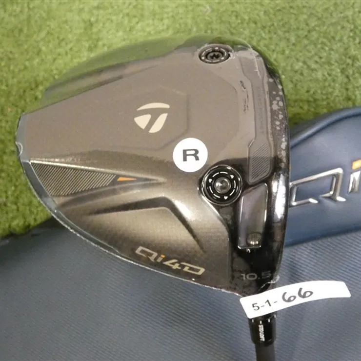 TaylorMade 2026 Qi4D 10.5* Driver REAX High Rotation Red 50