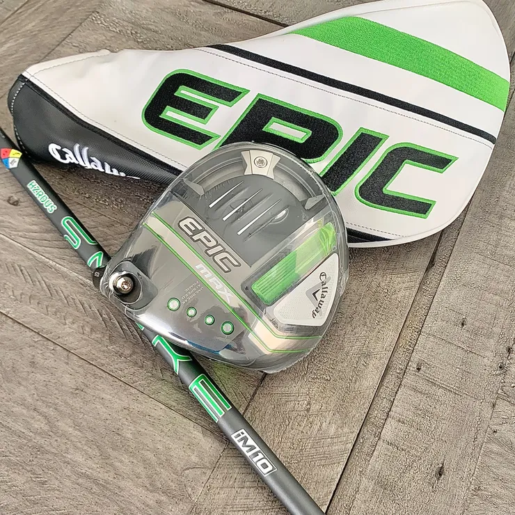 Callaway Epic MAX Driver - 10.5* - HZRDUS Smoke iM10 Stiff Shaft
