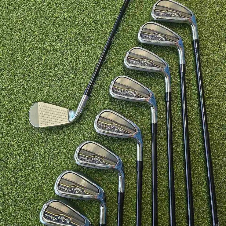 Callaway Paradym X Iron Set 4-SW 9 Clubs Mitsubishi Chemical MMT