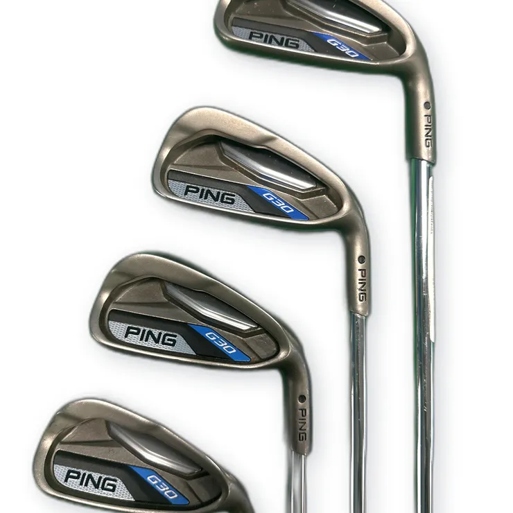 PING G30 9度 ATAAS 6☆ 6S おまけ付き PING G30 Iron Set 5-PW UW SW 8 Clubs CFS Steel Shaft Regular Flex