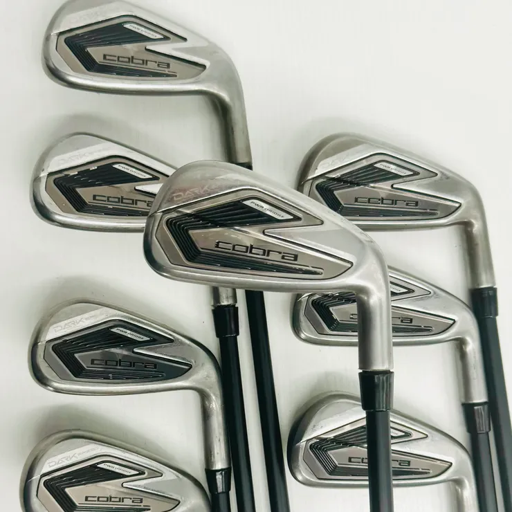 Cobra Darkspeed 4-PW, GW Iron Set - KBS PGI 85g Stiff Flex Shafts
