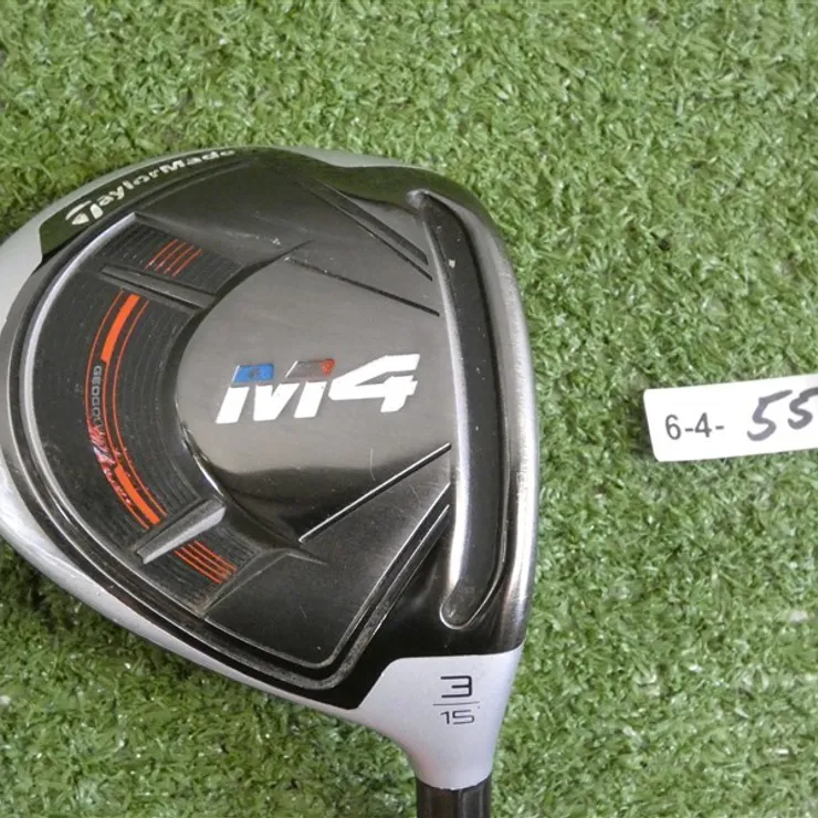 TaylorMade M4 15* 3 Wood Atmos 6S Stiff Graphite
