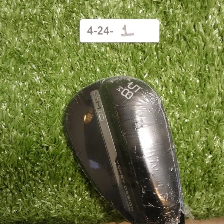Titleist Vokey SM10 Black Vapor 58* 08* Lob Wedge M Grind DG Onyx