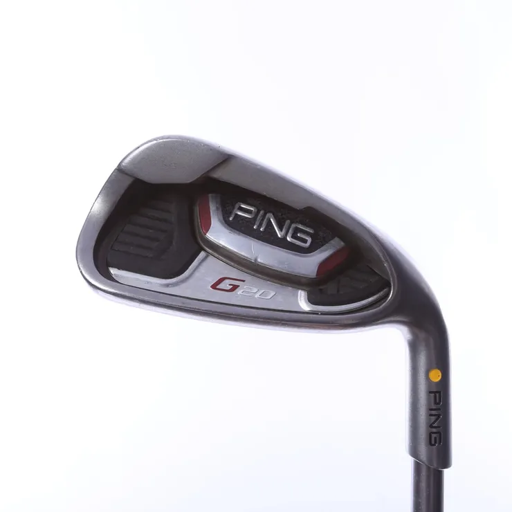 Ping G20 Yellow 8-Iron RH 37 in Ping TFC 169i Graphite Shaft Soft