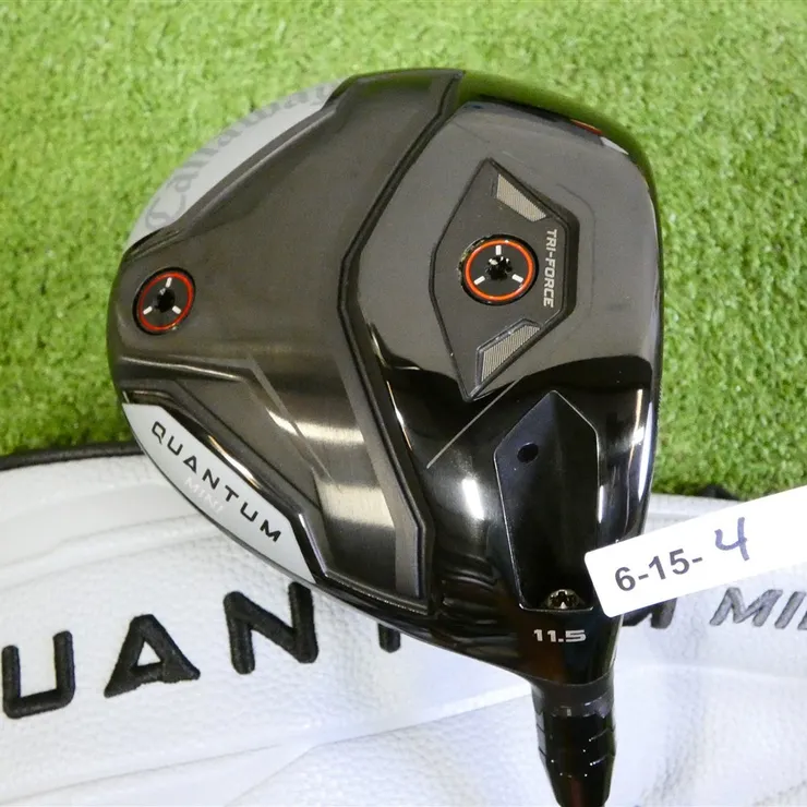 Callaway 2026 Quantum Mini 11.5* Driver Denali Silver 60g 6.0