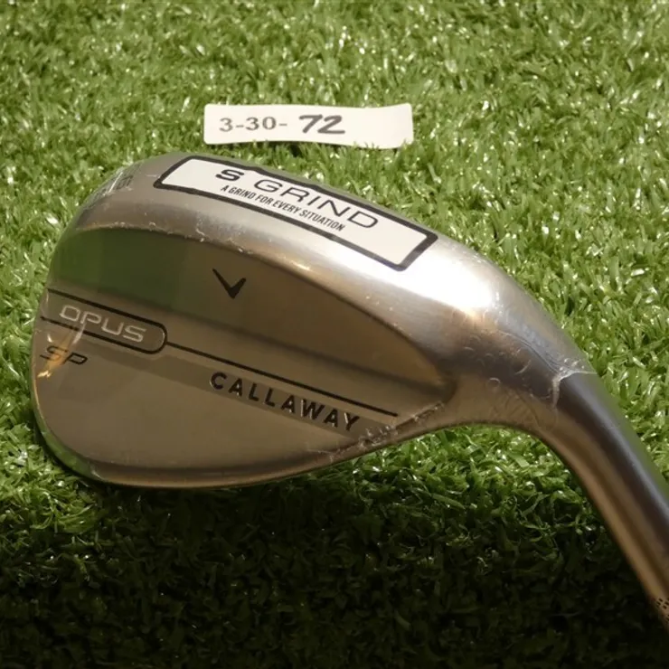 Callaway Opus SP Chrome 56* 10* Sand Wedge S Grind Dynamic Gold