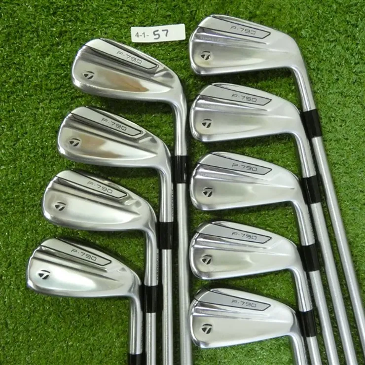 TaylorMade 2019 P790 Irons 3-P & A KBS Tour C-Taper 130 X Extra Stiff