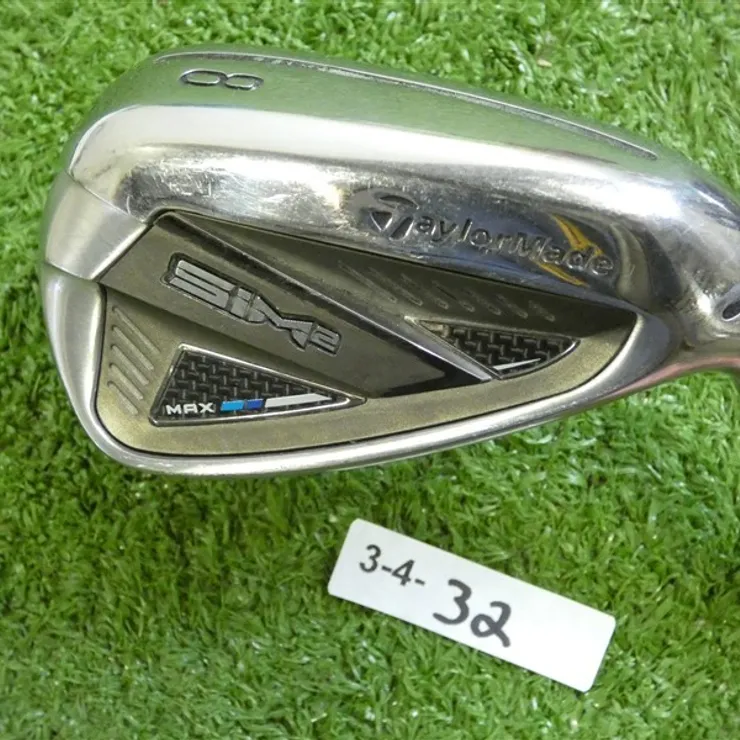TaylorMade SIM2 Max 8 Iron KBS Max MT 85 Regular Steel Excellent
