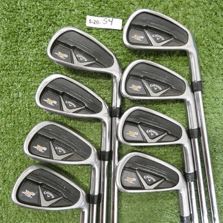 Callaway X2 Hot Pro Irons 4-P & A Speed Step 85 Stiff Steel .75*