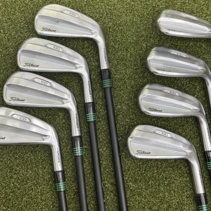 Titleist T100 Iron Set 3-PW with Axiom 125 X shafts and Golf Pride