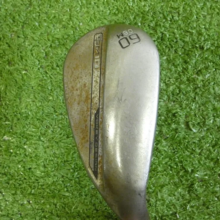 Titleist Vokey SM10 Raw 60* 08* Lob Wedge M Grind DG S400 Stiff