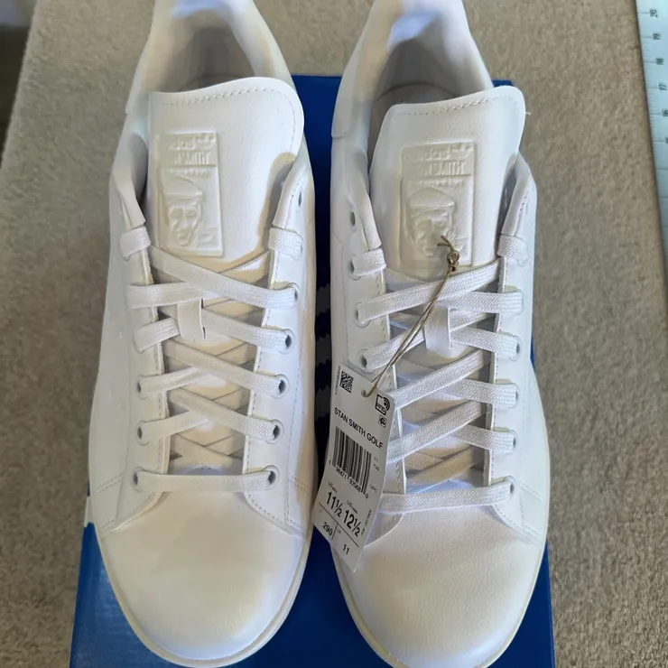 adidas STAN SMITH GOLF ホワイト　26.5 Buy adidas Golf White/Blue Stan Smith Shoes from Next USA