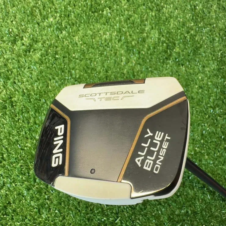 Ping Scottsdale TEC Ally Blue Onset Mallet Putter 32.75