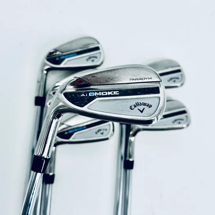 Callaway LH Paradym Ai Smoke Iron Set 5-PW - Elevate MPH 95g R