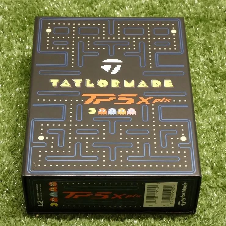 TaylorMade Limited Release TP5x Pix PAC-MAN Golf Balls 1 Dozen New