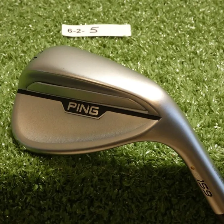 Ping S159 Chrome 54* 14* W Sand Wedge NS Pro Regular Steel Gold