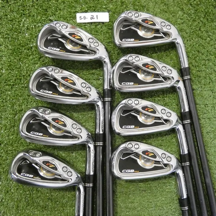 TaylorMade R7 CGB Max Irons 4-P & S REAX Superfast 55 Regular