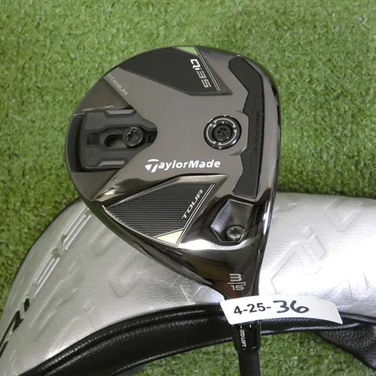 TaylorMade Qi35 Tour 15* 3 Wood Kai'li Blue Dark Wave 75 Stiff