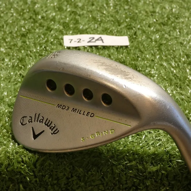 Callaway MD3 Milled Chrome 58* 9* Lob Wedge S Grind Dynamic Gold Steel