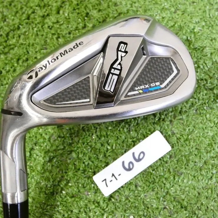 TaylorMade SIM2 Max OS 49* Left Hand A Gap Wedge KBS Max MT 85