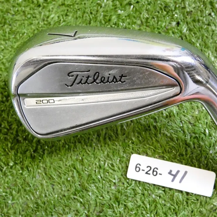 Titleist 2023 T200 Forged 7 Iron AMT Black S300 Stiff Steel