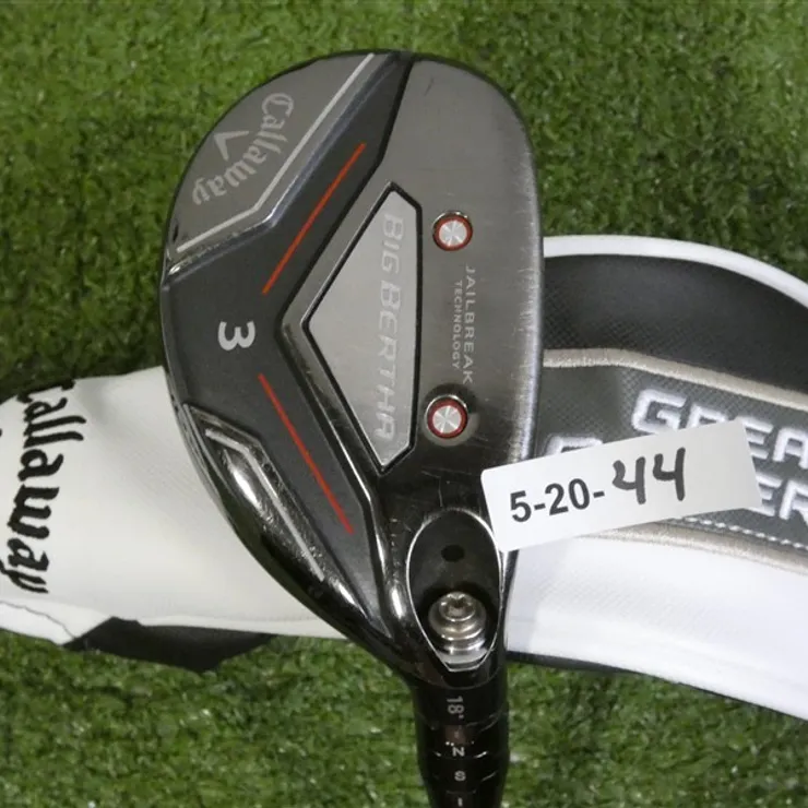 Callaway Big Bertha 2019 18* 3 Hybrid Recoil ZT9 470 F4 Stiff with