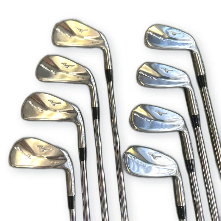 Mizuno Pro 245 Iron Set 8 Clubs 4-GW Dynamic Gold 120 S300 Stiff