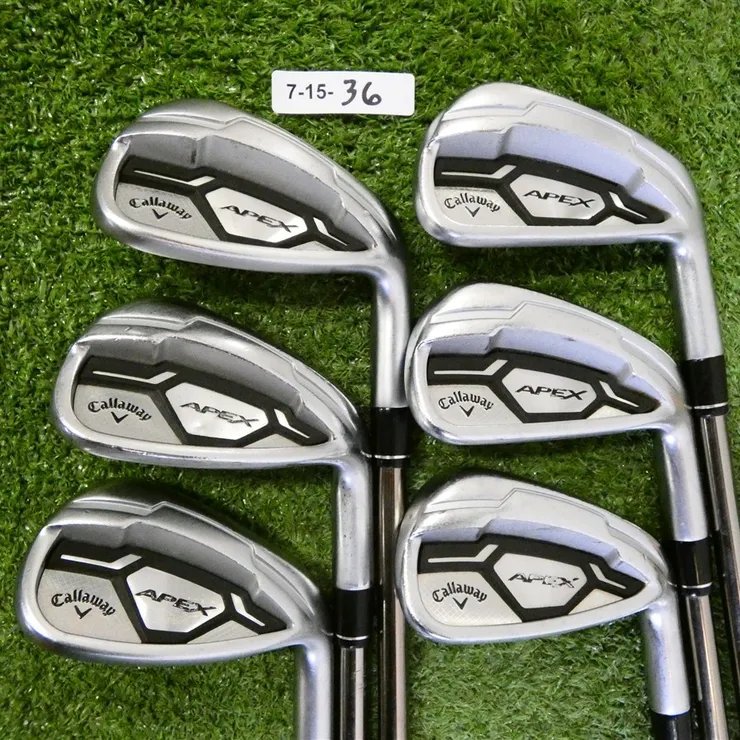 Callaway Apex CF16 Forged Irons 6-P & A Recoil ES 780 F4 Stiff