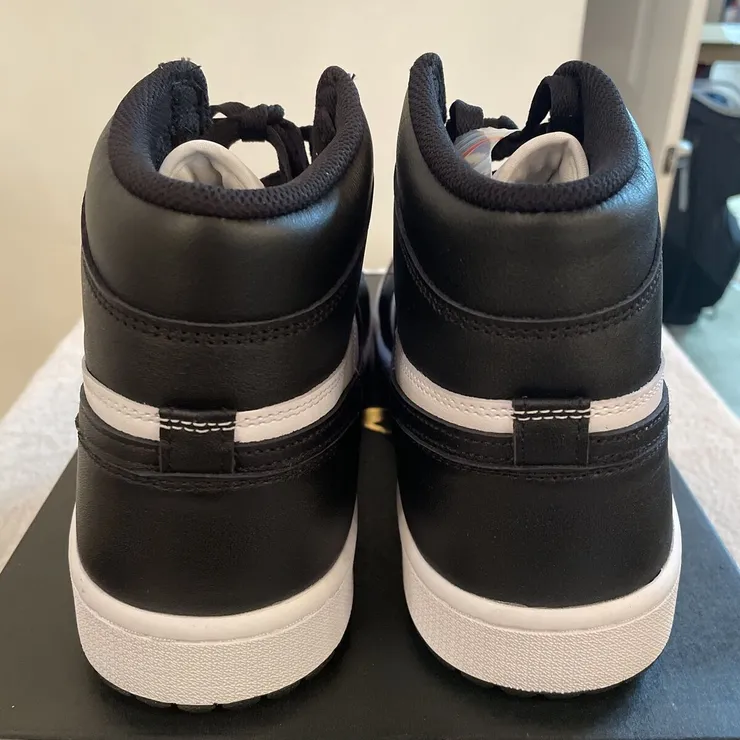 Nike Air Jordan 1 High G Golf Shoes Men's Sz 12.5 Black/White. New