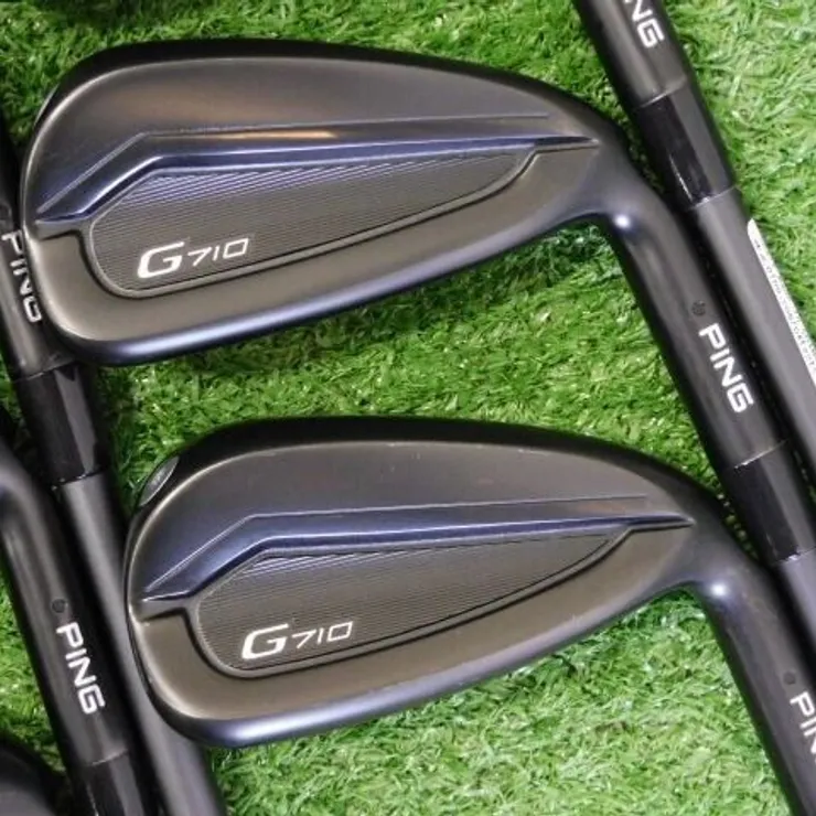 PING Ｇ710 6〜P Ping G710 Iron Set 6-PW Graphite Senior Right Blue Dot +3/4