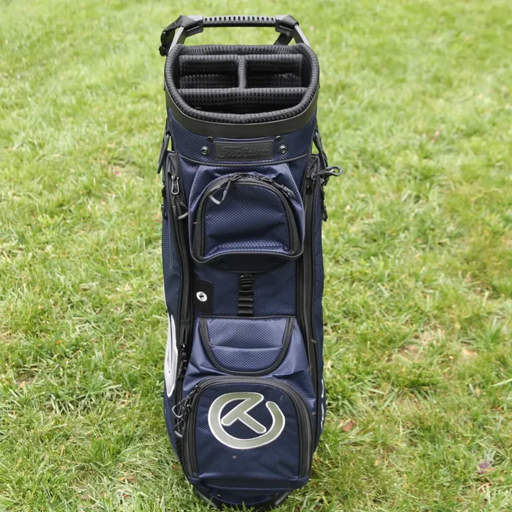New Scotty Cameron Circle T Navy Travel Excursion Cart Bag (Tour