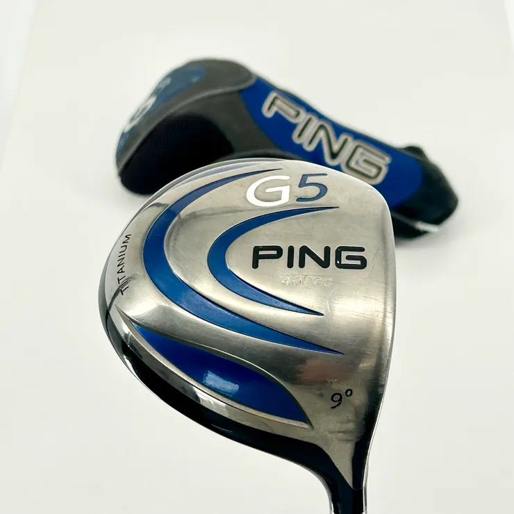 Ping G5 Aldila 9° Driver- NV 65g Stiff Shaft - Ping GP Grip