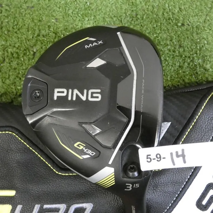 PING G430 Max 15* 3 Wood Tour 2.0 Chrome 75 Stiff Graphite with HC 42