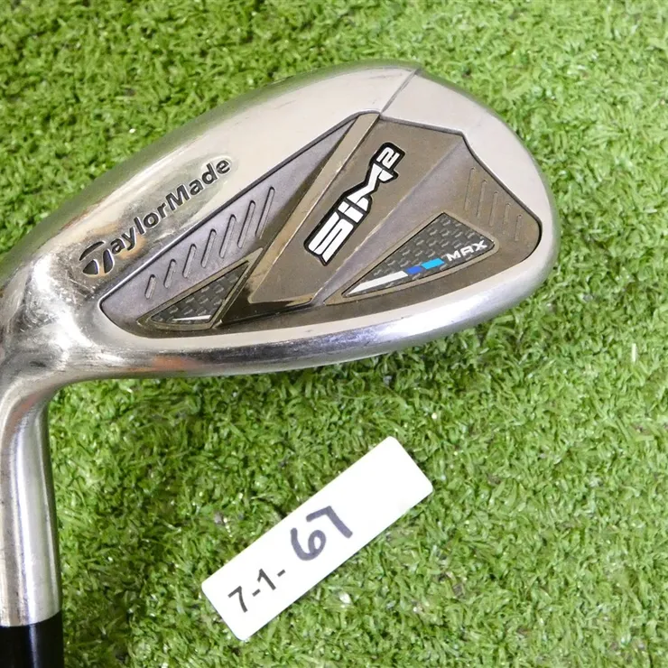 TaylorMade SIM2 Max 54* Left Hand Sand Wedge KBS Max MT 85 Stiff Steel