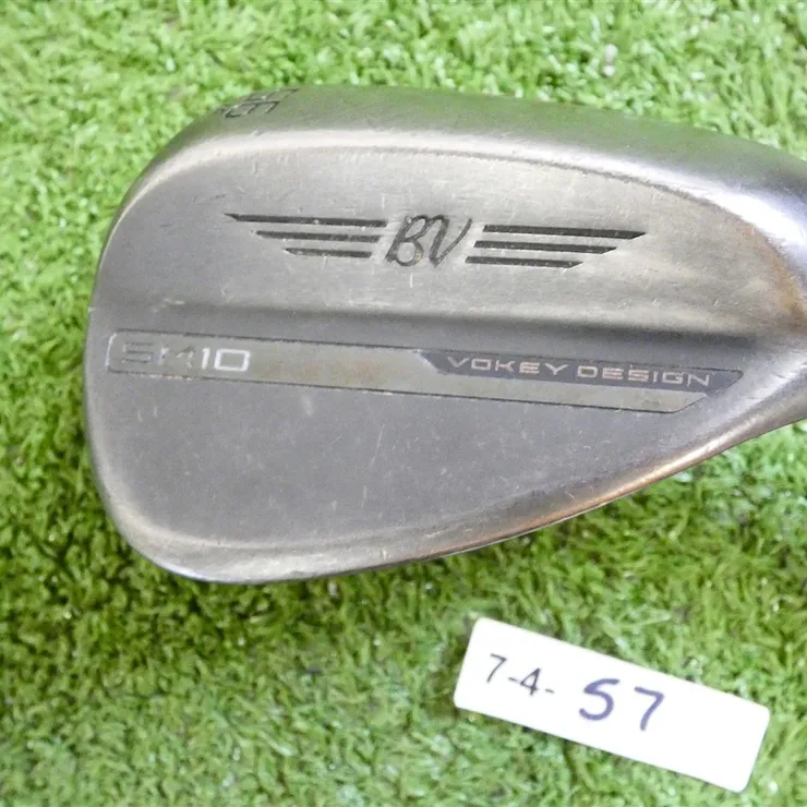 Titleist Vokey SM10 Jet Black 56* 14* Sand Wedge F Grind DG Steel