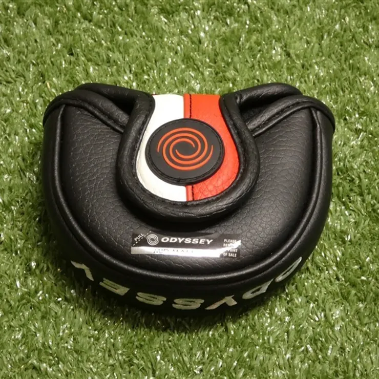 Odyssey OG Whit Hot Mid Mallet Putter Headcover White/Black/Red New