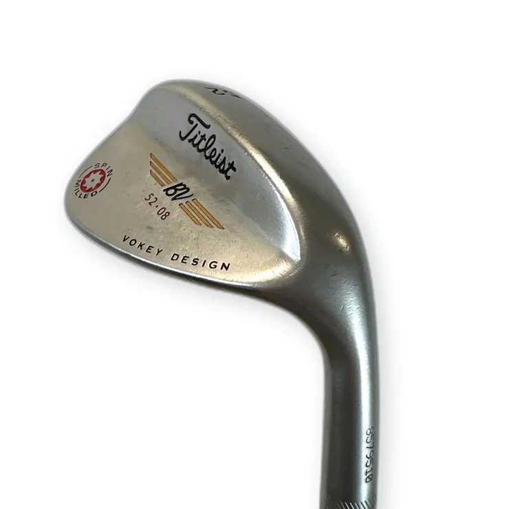 Titleist Vokey Design Spin Milled 52.08 Degree Wedge Steel Shaft