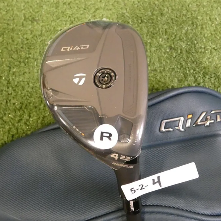 TaylorMade 2026 Qi4D 22* 4 Hybrid Rescue REAX 65 Regular Graphite