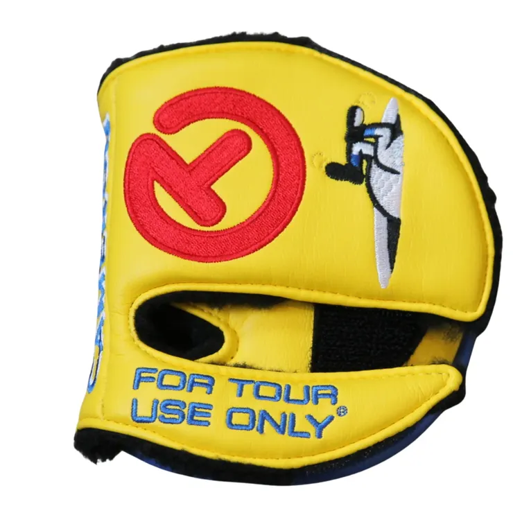 NEW SCOTTY CAMERON CIRCLE T YELLOW BALLER BOY MID ROUND HEADCOVER