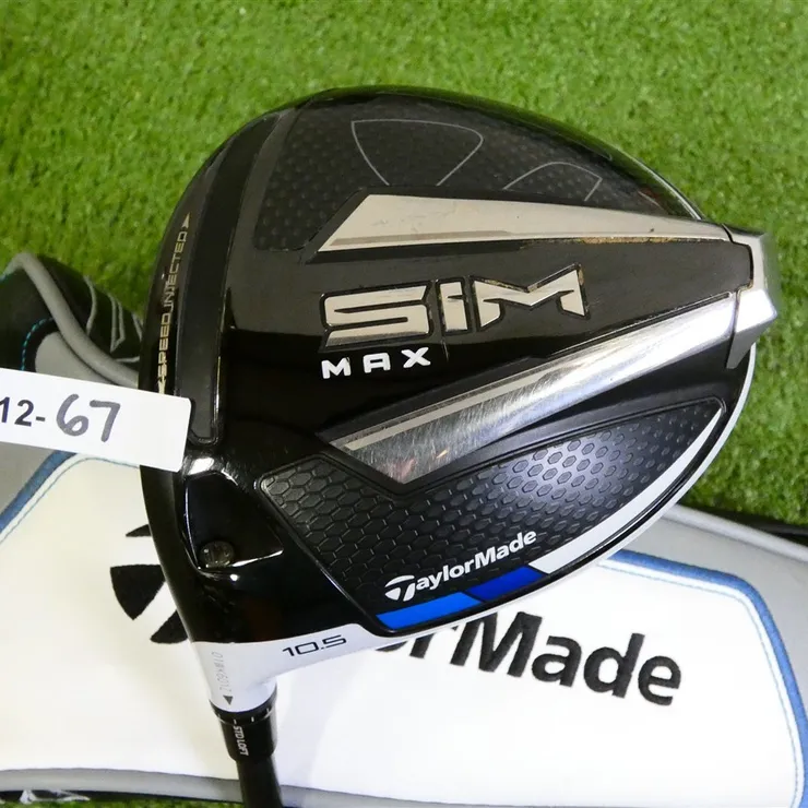 TaylorMade SIM Max 10.5 Left Hand Driver Riptide 60 5.5 Regular HC