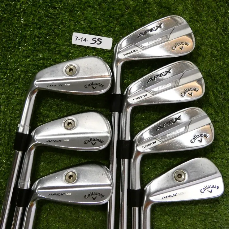 Callaway Apex Pro 21/Apex MB 21 Mixed Left Hand Irons 4-P DG X