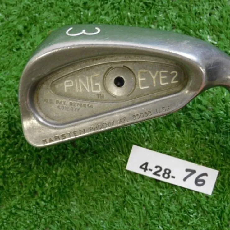 Ping Eye 2 3 Iron ZZ Lite Stiff Steel Black Dot