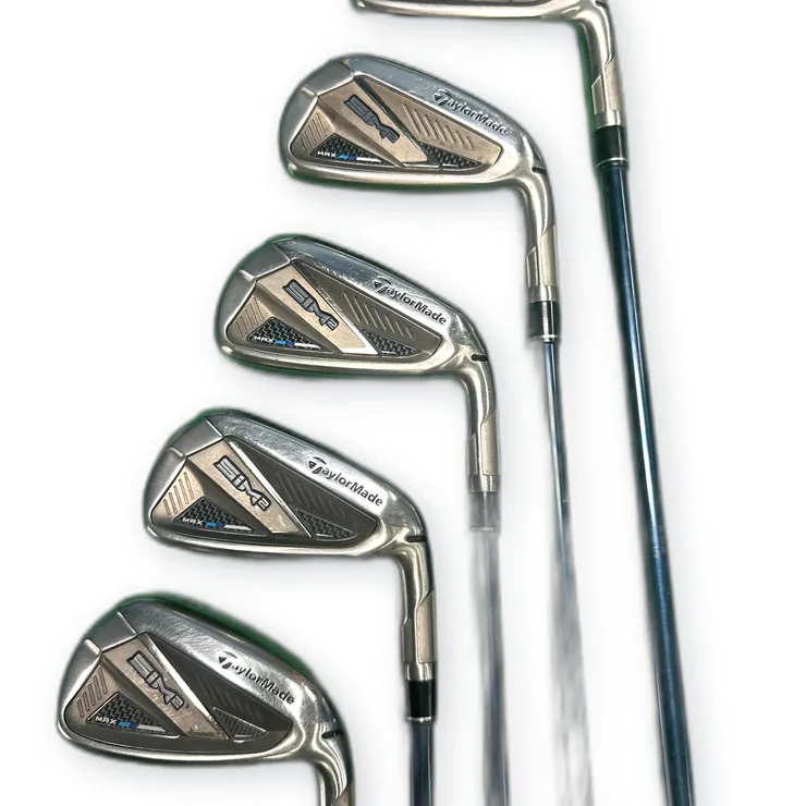 TaylorMade SIM2 Max Iron Set 10 Clubs 4-PW AW SW LW Ventus Senior