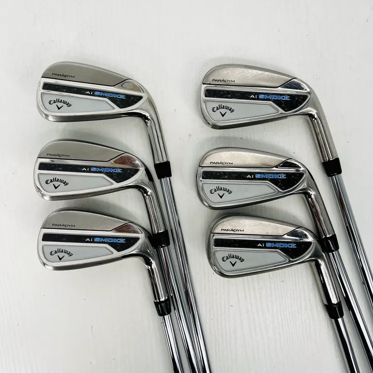 Callaway Paradym Ai Smoke Iron Set 4-PW - Elevate 95g Stiff Flex