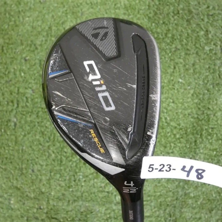 TaylorMade Qi10 22* 4 Hybrid Rescue Ventus TR 6 Regular Graphite