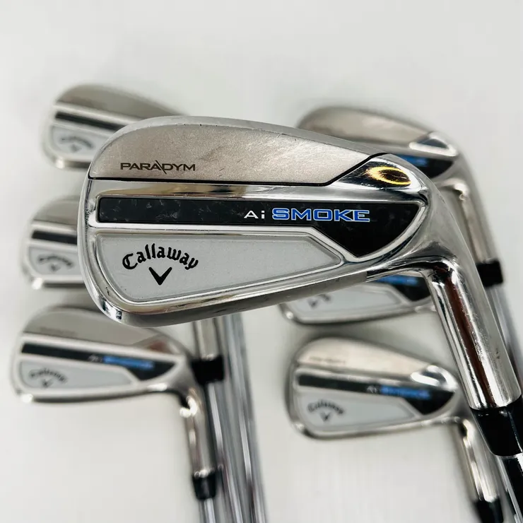 Callaway Paradym Ai Smoke Iron Set 4-PW - Elevate 95g Stiff Flex